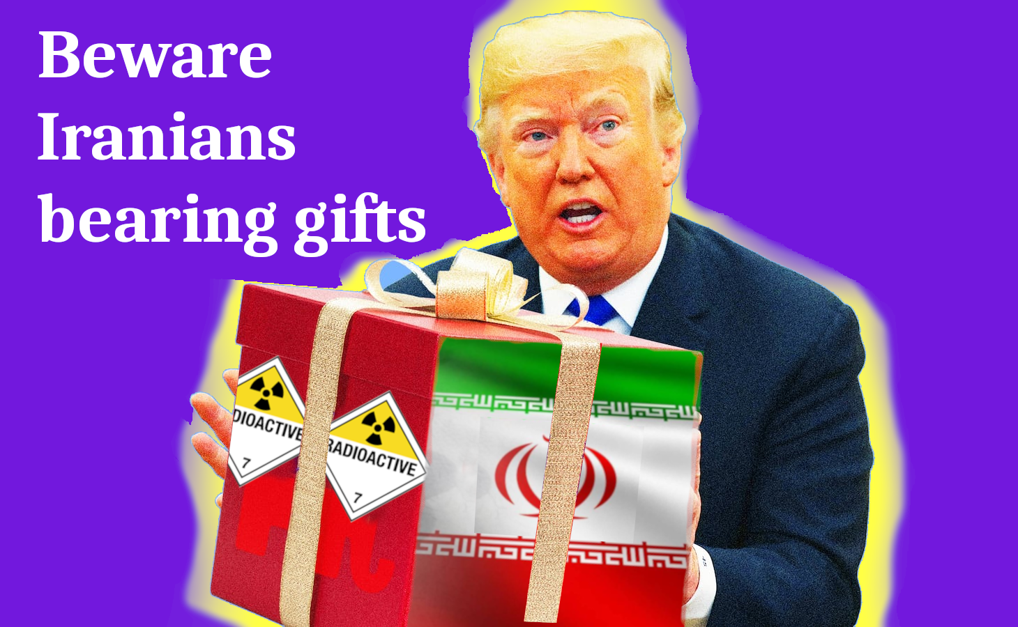 Iranians send peace offering - enriched uranium